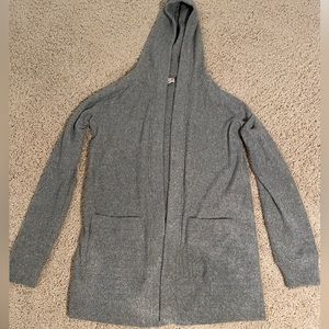 SO super soft hooded cardigan size XS